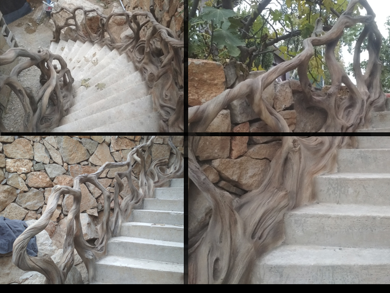 Private house rails for staircase 04